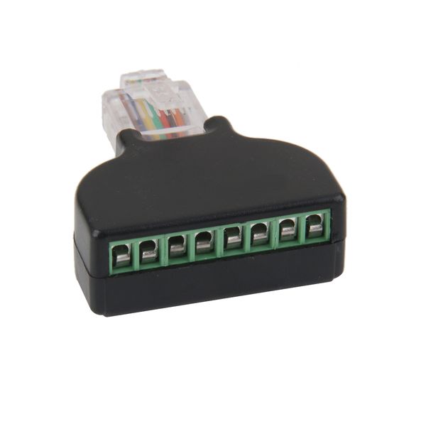 rj45 штекер av 8-штырьковый адаптер клеммная колодка адаптер конвертер 
rj45 штекер av 8-штырьковый адаптер клеммная колодка адаптер конвертер
