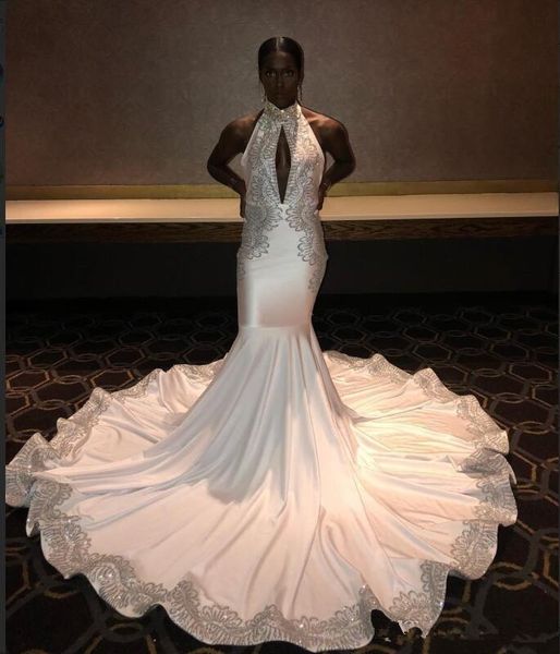 high neck african wedding dresses lace appliques mermaid bridal dress backless wedding gowns vestidos count train robe de mariee, White
high neck african wedding dresses lace appliques mermaid bridal dress backless wedding gowns vestidos count train robe de mariee, White