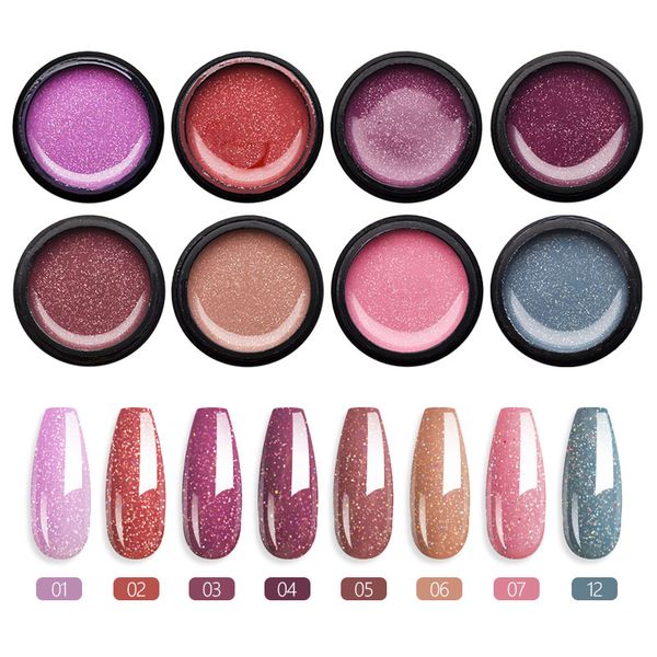 5ml holographic glitter gel nail polish color uv gel semi permanent soak off nail art varnish manicure design zjj3096, Red;pink
5ml holographic glitter gel nail polish color uv gel semi permanent soak off nail art varnish manicure design zjj3096, Red;pink