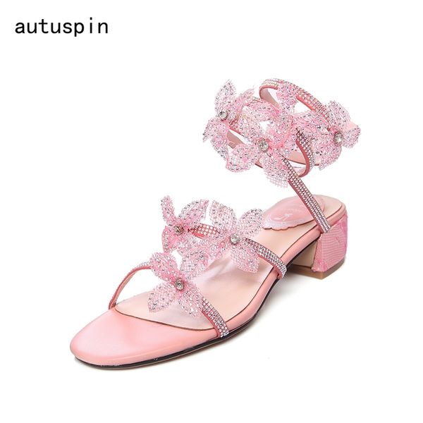 women's genuine leather sandals pink flower rhinestone party shoes woman elegant gladiator summer low heels fashion casual pumps, Black
women's genuine leather sandals pink flower rhinestone party shoes woman elegant gladiator summer low heels fashion casual pumps, Black