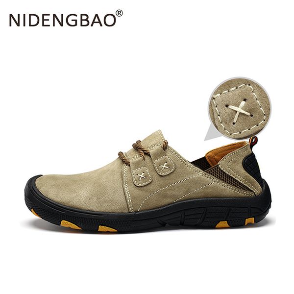 2019 new genuine leather walking shoes men streetwear comfortable sport shoes breathable wearable sneakers khaki tan gray 39-44
2019 new genuine leather walking shoes men streetwear comfortable sport shoes breathable wearable sneakers khaki tan gray 39-44
