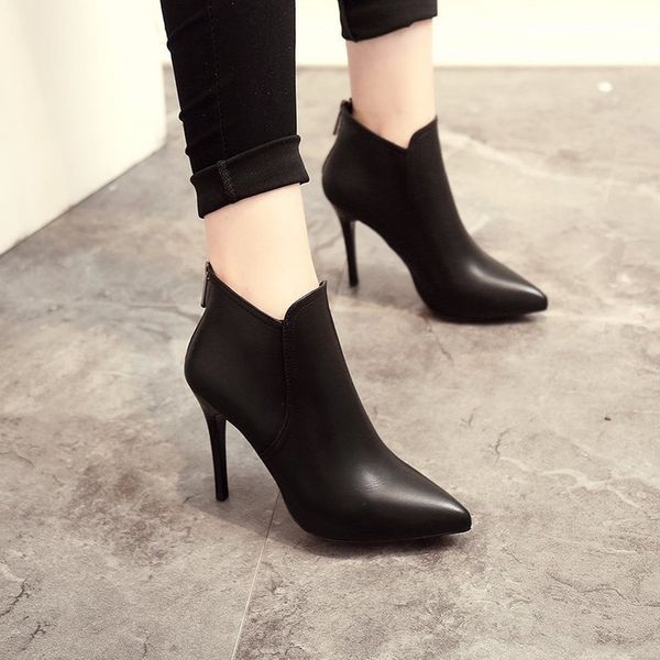 women's rubber boots pointe shoes boots-women winter footwear booties ladies zipper rain pointy autumn 2019 2020 rock high heel, Black
women's rubber boots pointe shoes boots-women winter footwear booties ladies zipper rain pointy autumn 2019 2020 rock high heel, Black