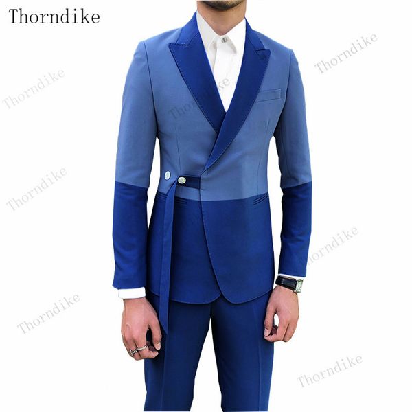 thorndike 2020 последний мужской костюм комплект королевский синий формальный костюм куртка брюки тонкий деловой смокинг 2 шт свадебные мужс, White;black
thorndike 2020 последний мужской костюм комплект королевский синий формальный костюм куртка брюки тонкий деловой смокинг 2 шт свадебные мужс, White;black
