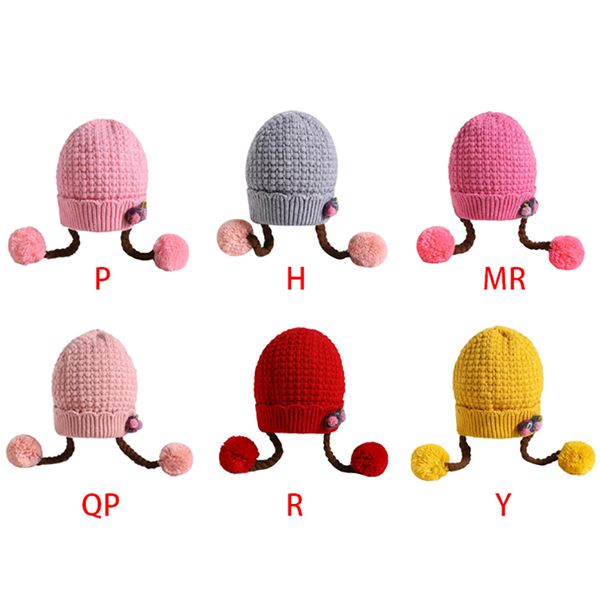 toddler kids baby girl braid wool floral ball design winter warm cotton hat cap with fake braids for children baby hat, Yellow
toddler kids baby girl braid wool floral ball design winter warm cotton hat cap with fake braids for children baby hat, Yellow