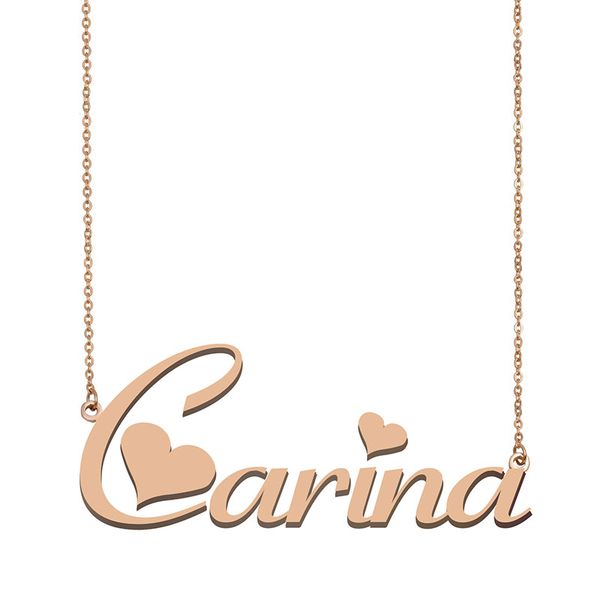 carina name necklace pendant for women girls birthday gift custom nameplate kids friends jewelry 18k gold plated stainless steel, Silver
carina name necklace pendant for women girls birthday gift custom nameplate kids friends jewelry 18k gold plated stainless steel, Silver
