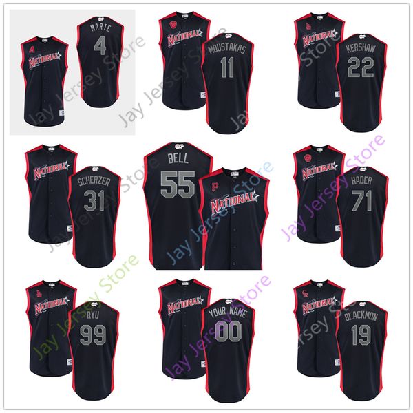 2019 All-Star Jersey Ketel Marte Charlie Blackmon Clayton Kershaw Max Scherzer Josh Bell Josh Hader Hyun-Jin Ryu Mike 11 Moustakas
2019 All-Star Jersey Ketel Marte Charlie Blackmon Clayton Kershaw Max Scherzer Josh Bell Josh Hader Hyun-Jin Ryu Mike 11 Moustakas