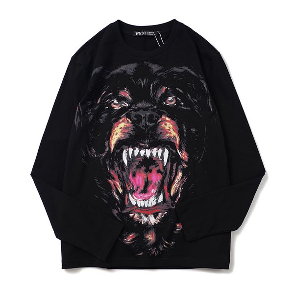 2019 new men autumn fashion luxury tshirts 3d rottweiler dog print cotton tees black street style long sleeve, White;black
2019 new men autumn fashion luxury tshirts 3d rottweiler dog print cotton tees black street style long sleeve, White;black