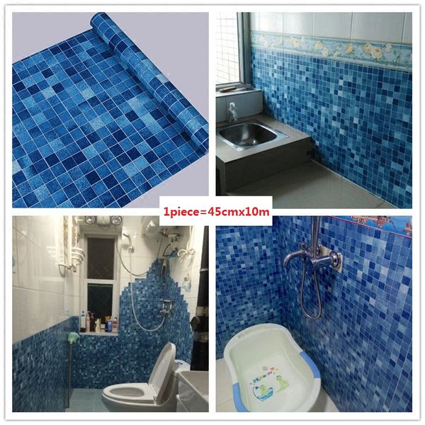 thick 45cmx10m kitchen bathroom toilet self adhesive mosaic wallpaper waterproof oil proof stickers tiles renovate wall sticker
thick 45cmx10m kitchen bathroom toilet self adhesive mosaic wallpaper waterproof oil proof stickers tiles renovate wall sticker
