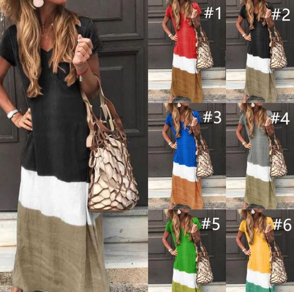 градиент v-образный вырез футболки платье плюс размер женщин лето сыпучие контраст цвета лоскутное с коротким рукавом длинные платья пляжа в, Red;yellow
градиент v-образный вырез футболки платье плюс размер женщин лето сыпучие контраст цвета лоскутное с коротким рукавом длинные платья пляжа в, Red;yellow