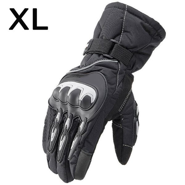1 pair black motorcycle gloves winter ridding racing warm full finger motorbike 
1 pair black motorcycle gloves winter ridding racing warm full finger motorbike