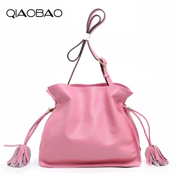 qiaobao 2020 spring new tassel candy color ladies bucket bag messenger bag single shoulder leisure 100% real leather handbags
qiaobao 2020 spring new tassel candy color ladies bucket bag messenger bag single shoulder leisure 100% real leather handbags
