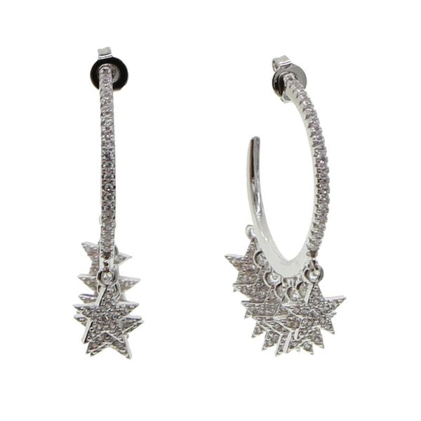 25*30mm size star dangle earrings for women girls hanging dangle earrings pendientes mujer moda 2020 fashoin popular jewelry, Silver
25*30mm size star dangle earrings for women girls hanging dangle earrings pendientes mujer moda 2020 fashoin popular jewelry, Silver