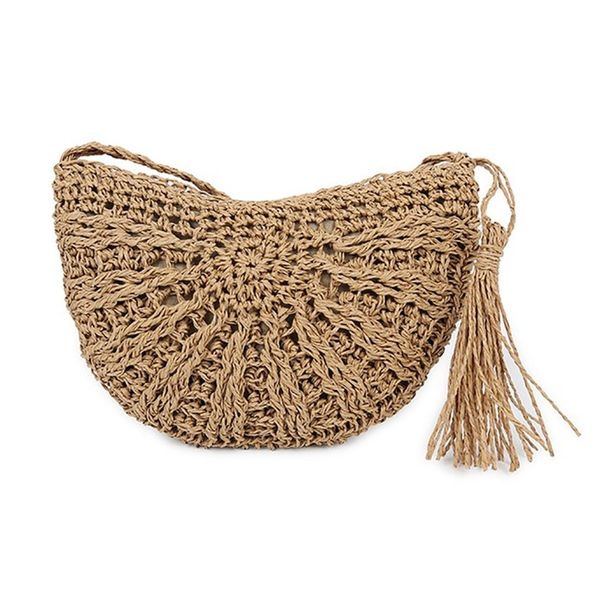 2020 half moon straw bags women summer rattan bag handmade woven beach cross body bag bohemia handbag
2020 half moon straw bags women summer rattan bag handmade woven beach cross body bag bohemia handbag