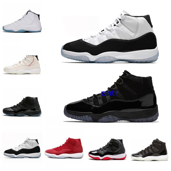 11s mens basketball shoes sneakers new concord 45 platinum tint space jam gym red win like 96 xi designer sneakers men women sport shoes, Black
11s mens basketball shoes sneakers new concord 45 platinum tint space jam gym red win like 96 xi designer sneakers men women sport shoes, Black