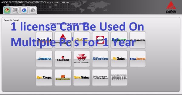 agco electronic diagnostic tool edt license for any interface-install unlimited computer[ attention it is only license
agco electronic diagnostic tool edt license for any interface-install unlimited computer[ attention it is only license