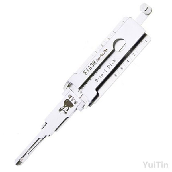 Lishi 2 In 1 KIA3R Lock Pick and Decoder Together Auto Pick Sets Tools Used for KIA
Lishi 2 In 1 KIA3R Lock Pick and Decoder Together Auto Pick Sets Tools Used for KIA