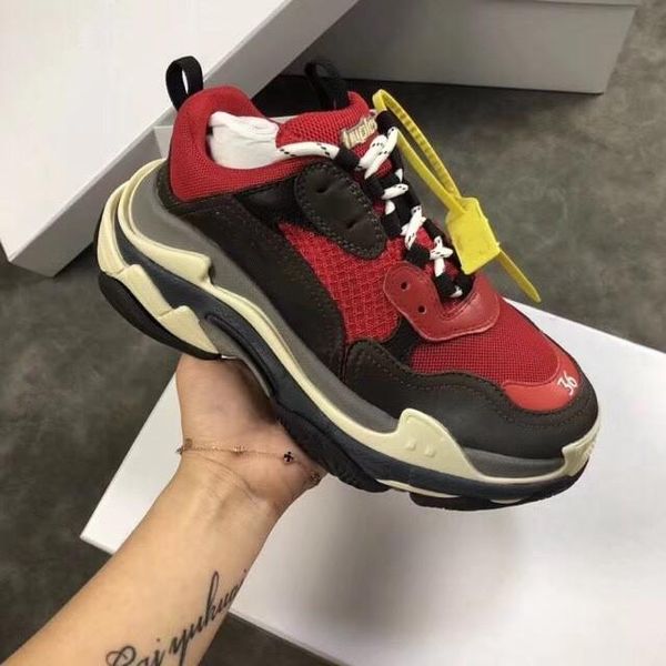 2019 dad shoes 17fw tripe s womens comfort casual shoes mens daily lifestyle skateboarding shoe make old sports chaussures walking sneakers, Black
2019 dad shoes 17fw tripe s womens comfort casual shoes mens daily lifestyle skateboarding shoe make old sports chaussures walking sneakers, Black