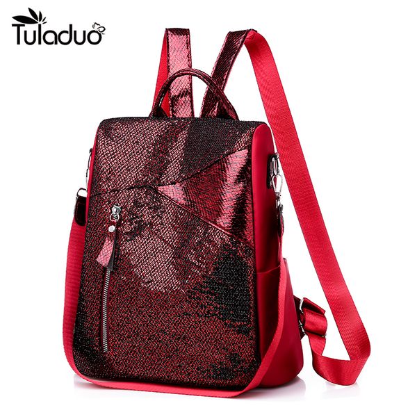 simple style ladies backpack anti-theft oxford cloth tarpaulin stitching sequins juvenile college bag purse bagpack mochila
simple style ladies backpack anti-theft oxford cloth tarpaulin stitching sequins juvenile college bag purse bagpack mochila