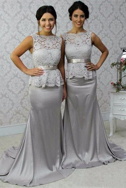 silver lace mermaid long bridesmaid dress with belt women formal prom party gowns wedding guest suits 2019 fashion custom size, White;pink
silver lace mermaid long bridesmaid dress with belt women formal prom party gowns wedding guest suits 2019 fashion custom size, White;pink