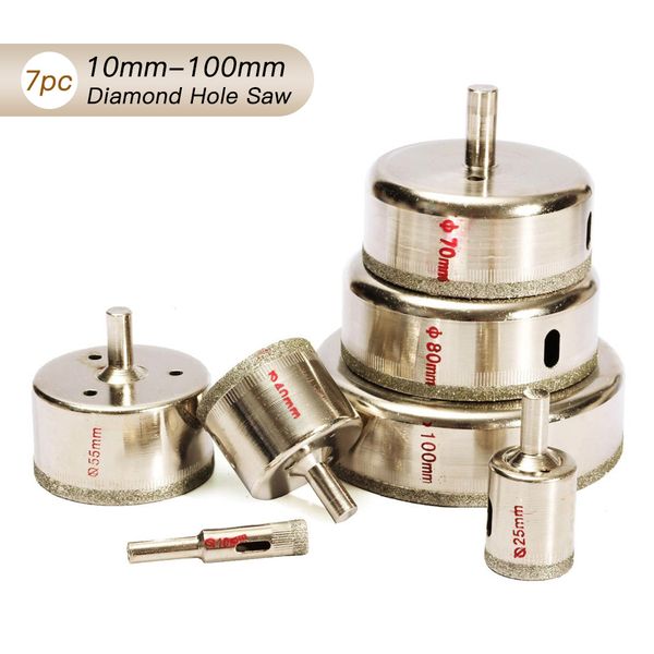 7pc drill bit diamond hole saw set tile hole cutter drill bit for granite masonry drilling tools otwornica do drewna brocas
7pc drill bit diamond hole saw set tile hole cutter drill bit for granite masonry drilling tools otwornica do drewna brocas