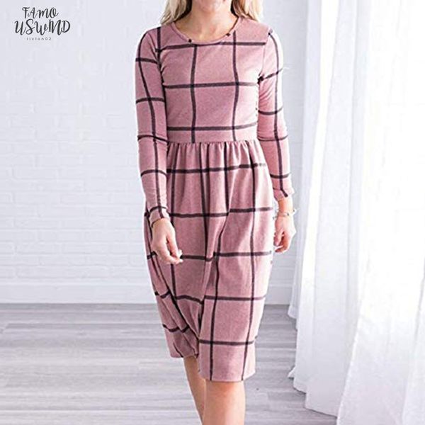 pocket fashion autumn winter vintage dress a line women long sleeve plaid dress casual empire midi dress pockets new gv505, Black;gray
pocket fashion autumn winter vintage dress a line women long sleeve plaid dress casual empire midi dress pockets new gv505, Black;gray