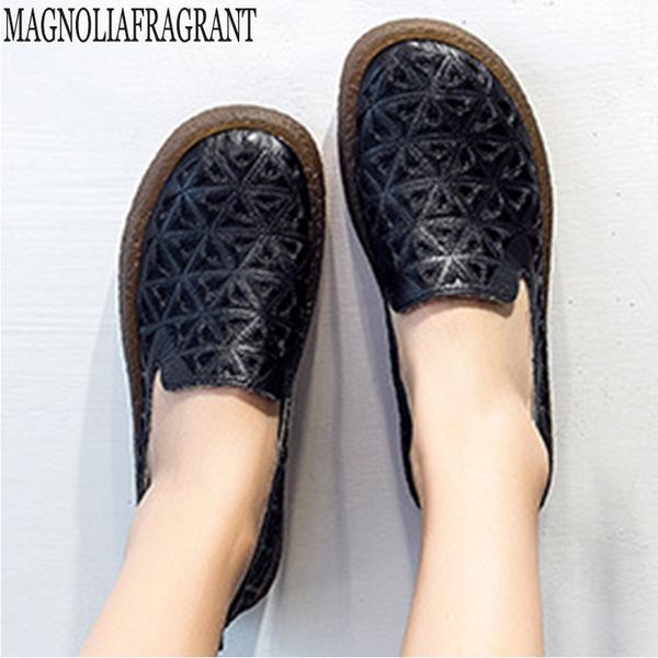 women shoes embroidered genuine leather shoes for women loafers soft mocassin femme oxford slip on casual flat y945, Black
women shoes embroidered genuine leather shoes for women loafers soft mocassin femme oxford slip on casual flat y945, Black