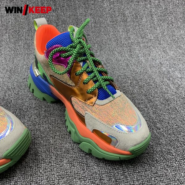 brand design women genuine leather sport running shoes new lace up colors mixed platform joggers sneakers athlete trainer shoes
brand design women genuine leather sport running shoes new lace up colors mixed platform joggers sneakers athlete trainer shoes