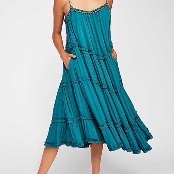 summer bohemian dress loose handmade beading a-line pleated dress women spaghetti strap elegant beach dresses quality, Black;gray
summer bohemian dress loose handmade beading a-line pleated dress women spaghetti strap elegant beach dresses quality, Black;gray