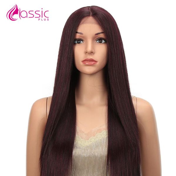 classic plus middle part high temperature fiber red 26 inch long straight natural hairline synthetic lace front wigs for women, Black
classic plus middle part high temperature fiber red 26 inch long straight natural hairline synthetic lace front wigs for women, Black
