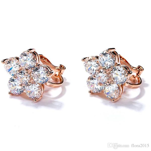 flower clip on earring stylish for women no hole ear jewlery gold color plated daily dress accessory gift, Silver
flower clip on earring stylish for women no hole ear jewlery gold color plated daily dress accessory gift, Silver