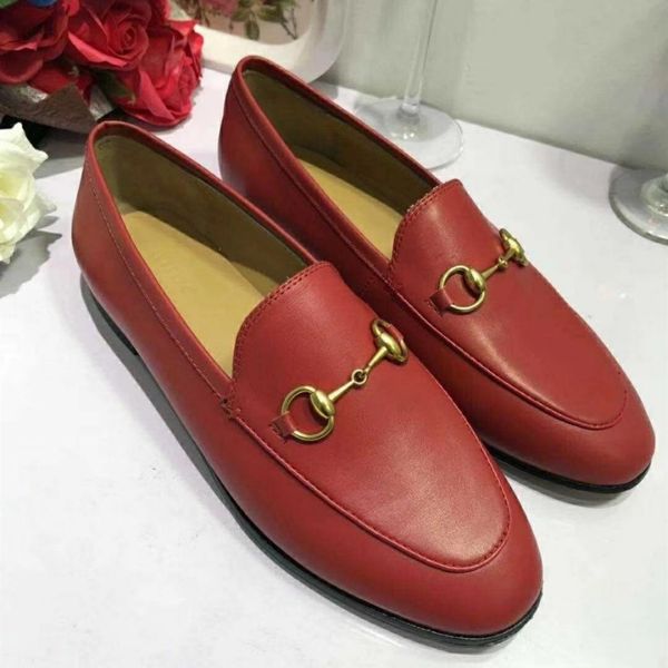 Jordaan Leather Loafer Luxury Brand Designer Loafers Womens Casual Shoes Single Day Shoes Genuine Leather Red Boottom
Jordaan Leather Loafer Luxury Brand Designer Loafers Womens Casual Shoes Single Day Shoes Genuine Leather Red Boottom