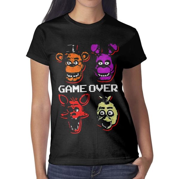 five nights at freddy's game over four heads black womens t shirt,shirts,t shirts,tee shirts printing funny make a friends classic t sh, White
five nights at freddy's game over four heads black womens t shirt,shirts,t shirts,tee shirts printing funny make a friends classic t sh, White