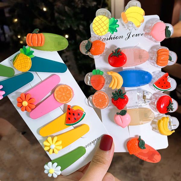 1set vegetables fruit hair clips for women grab clips transparent mini fashion hair accessories headdress new, Slivery;white
1set vegetables fruit hair clips for women grab clips transparent mini fashion hair accessories headdress new, Slivery;white