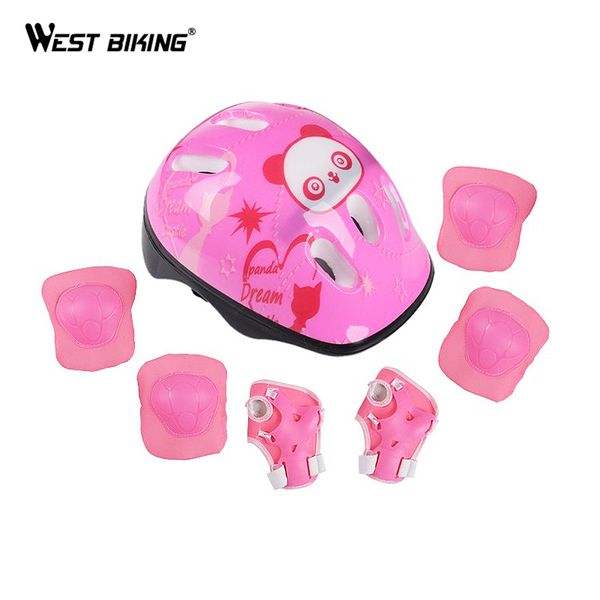 west biking 7 pcs/set skating protective gear sets elbow pads bicycle skateboard ice skating roller knee protector for kids, Black;gray
west biking 7 pcs/set skating protective gear sets elbow pads bicycle skateboard ice skating roller knee protector for kids, Black;gray