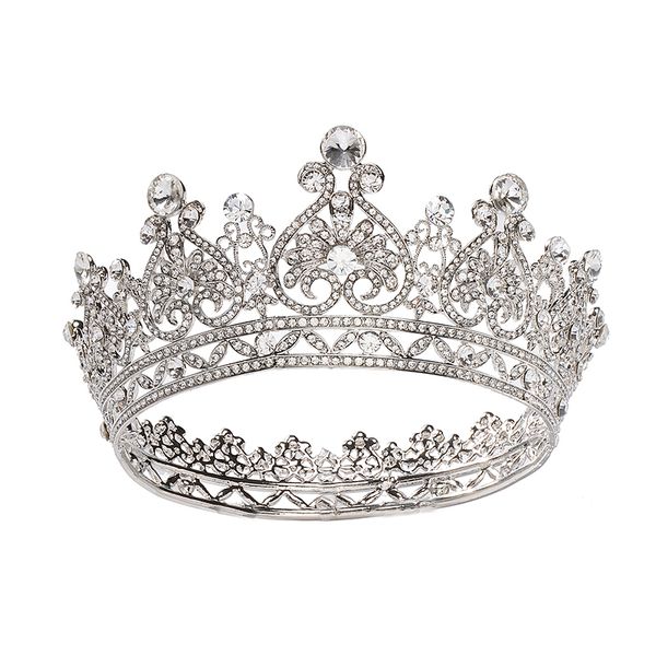 eseres designs rhinestone crown royal queen princess diadem women headbands bridal jewelry, Golden;white
eseres designs rhinestone crown royal queen princess diadem women headbands bridal jewelry, Golden;white