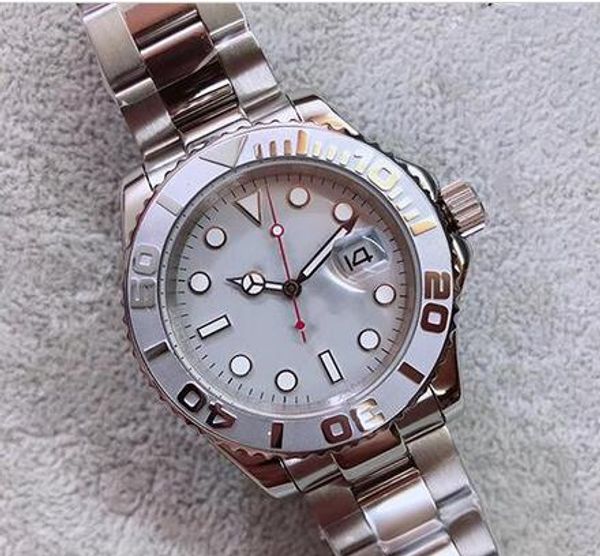 classic fashion automatic machine movement men watch yatch sapphire crystal master ii white dial 316 stainless band male clock, Slivery;brown
classic fashion automatic machine movement men watch yatch sapphire crystal master ii white dial 316 stainless band male clock, Slivery;brown