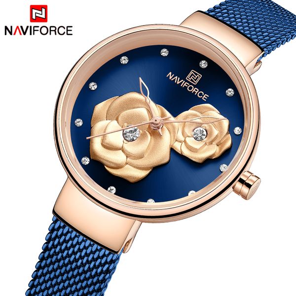 naviforce ladies watch brand rose gold blue quartz ladies watch for girls dark blue color matching steel me, Slivery;brown
naviforce ladies watch brand rose gold blue quartz ladies watch for girls dark blue color matching steel me, Slivery;brown