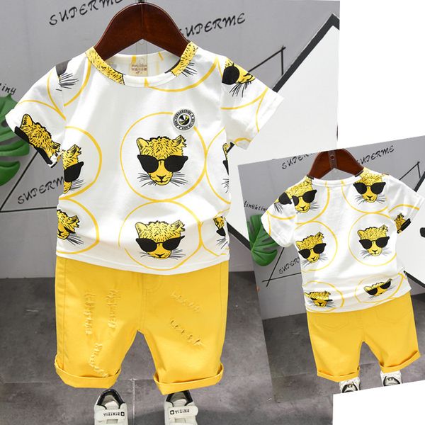 yellow brand boys clothing children summer 2019 boys clothes cartoon kids boy clothing set t-shit+ ripped pants cotton 2-6years, White
yellow brand boys clothing children summer 2019 boys clothes cartoon kids boy clothing set t-shit+ ripped pants cotton 2-6years, White