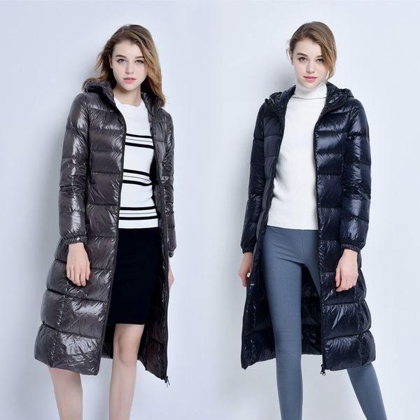 new 2020 winter down jacket women hooded long coat female puffer jacket duck down jackets for women parka kj2682 s, Black
new 2020 winter down jacket women hooded long coat female puffer jacket duck down jackets for women parka kj2682 s, Black