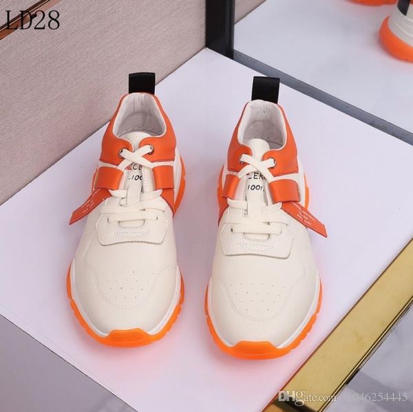2019 spring and autumn new men's designer casual trend men's designer shoes, Black