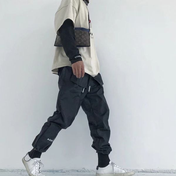 sadeluxury fashion street skateboard men women casual loose trousers sport fitness breathable pants sweatpants, Black
sadeluxury fashion street skateboard men women casual loose trousers sport fitness breathable pants sweatpants, Black