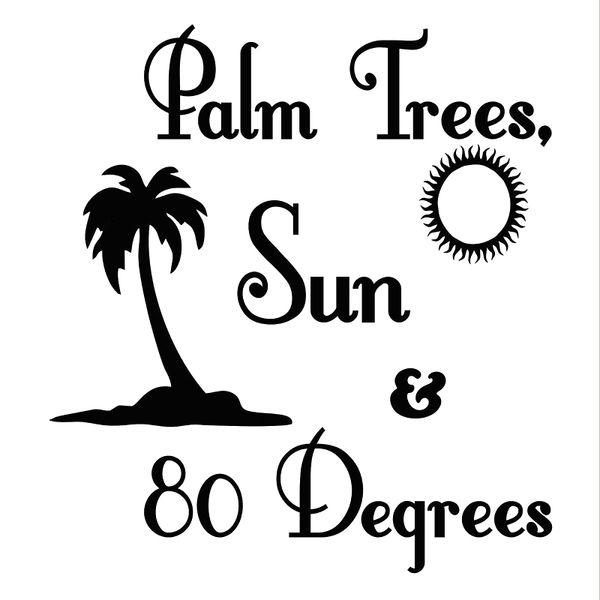15*13.7cm palm trees sun 80 degrees ocean beach motorcycle suvs bumper car window lapcar stylings
15*13.7cm palm trees sun 80 degrees ocean beach motorcycle suvs bumper car window lapcar stylings