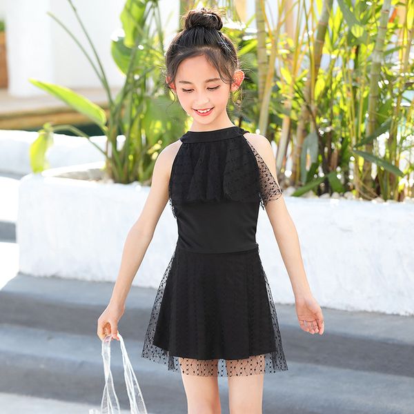 new big girl fashion mesh kid's swimwear slim-fit flat angle siamese one-piece girl's swimsuit for female students
new big girl fashion mesh kid's swimwear slim-fit flat angle siamese one-piece girl's swimsuit for female students