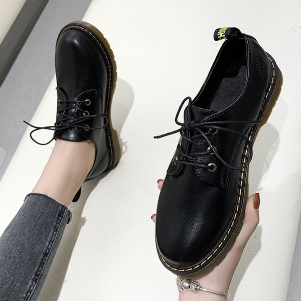 cross women's shoes female footwear modis oxfords british style round toe casual sneaker summer dress 2019 leather preppy retro, Black
cross women's shoes female footwear modis oxfords british style round toe casual sneaker summer dress 2019 leather preppy retro, Black