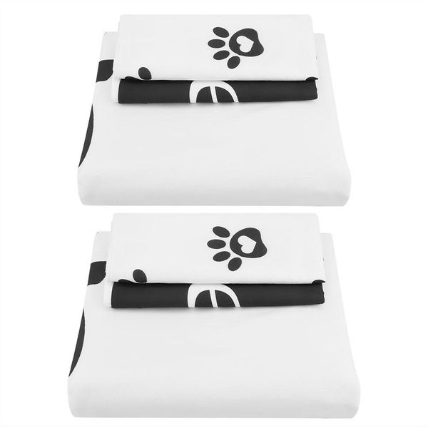 3pcs bed pillowcase quilt duvet pillow cover for home bedding set black white duvet cover
3pcs bed pillowcase quilt duvet pillow cover for home bedding set black white duvet cover