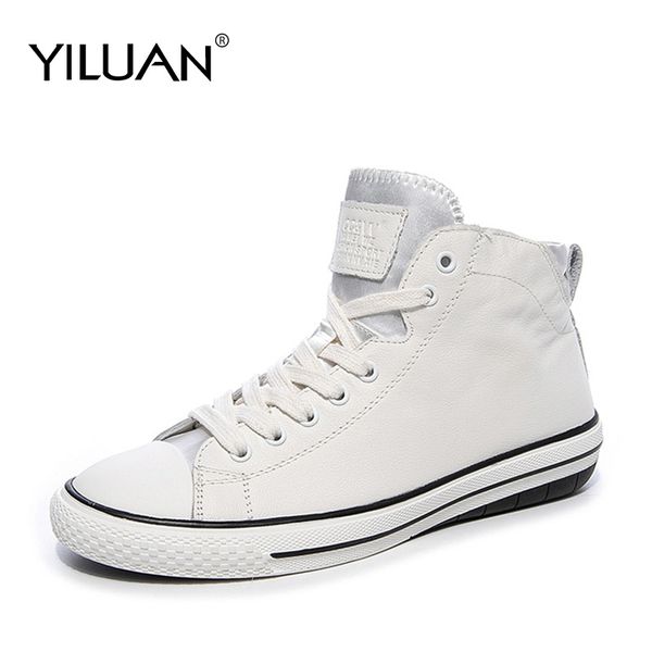 yiluan spring shoes woman white sneakers high lace up 2020 autumn leather lady casual shoes black sneakers platform
yiluan spring shoes woman white sneakers high lace up 2020 autumn leather lady casual shoes black sneakers platform