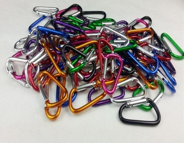 aluminum snap carabiner d-ring key chain clip keychain hiking camp mountaineering hook climbing accessories
aluminum snap carabiner d-ring key chain clip keychain hiking camp mountaineering hook climbing accessories