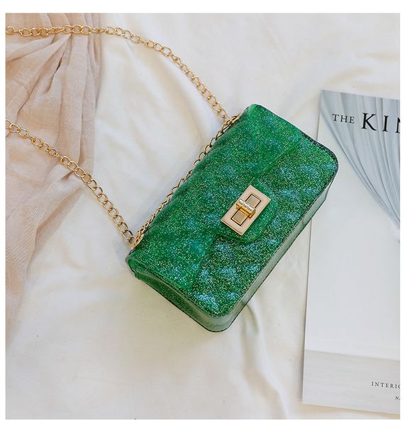 2019 summer on the new jelly silicone chain lock small square bag casual one-shoulder crossbody bag
2019 summer on the new jelly silicone chain lock small square bag casual one-shoulder crossbody bag