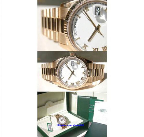 wristwatches with original box mens watches day-date president 118238 yellow gold 36mm white roman dial watch, Slivery;brown
wristwatches with original box mens watches day-date president 118238 yellow gold 36mm white roman dial watch, Slivery;brown