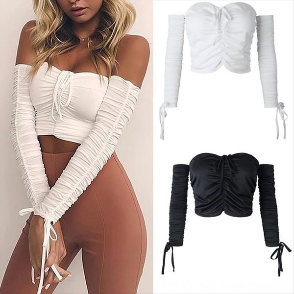 2020 lace-up breast-wrapped female solid color 0747 2020 lace-up breast-wrapped pullover female t-shirt solid color 0747 t, White
2020 lace-up breast-wrapped female solid color 0747 2020 lace-up breast-wrapped pullover female t-shirt solid color 0747 t, White